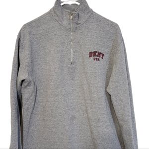 Vintage DKNY Classic Sweatshirts 1/4 Zipper Size M